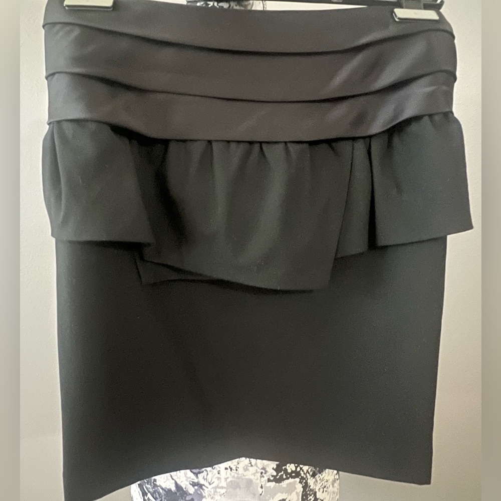 Michael Michael Kors Satin Ruffled Mini Skirt